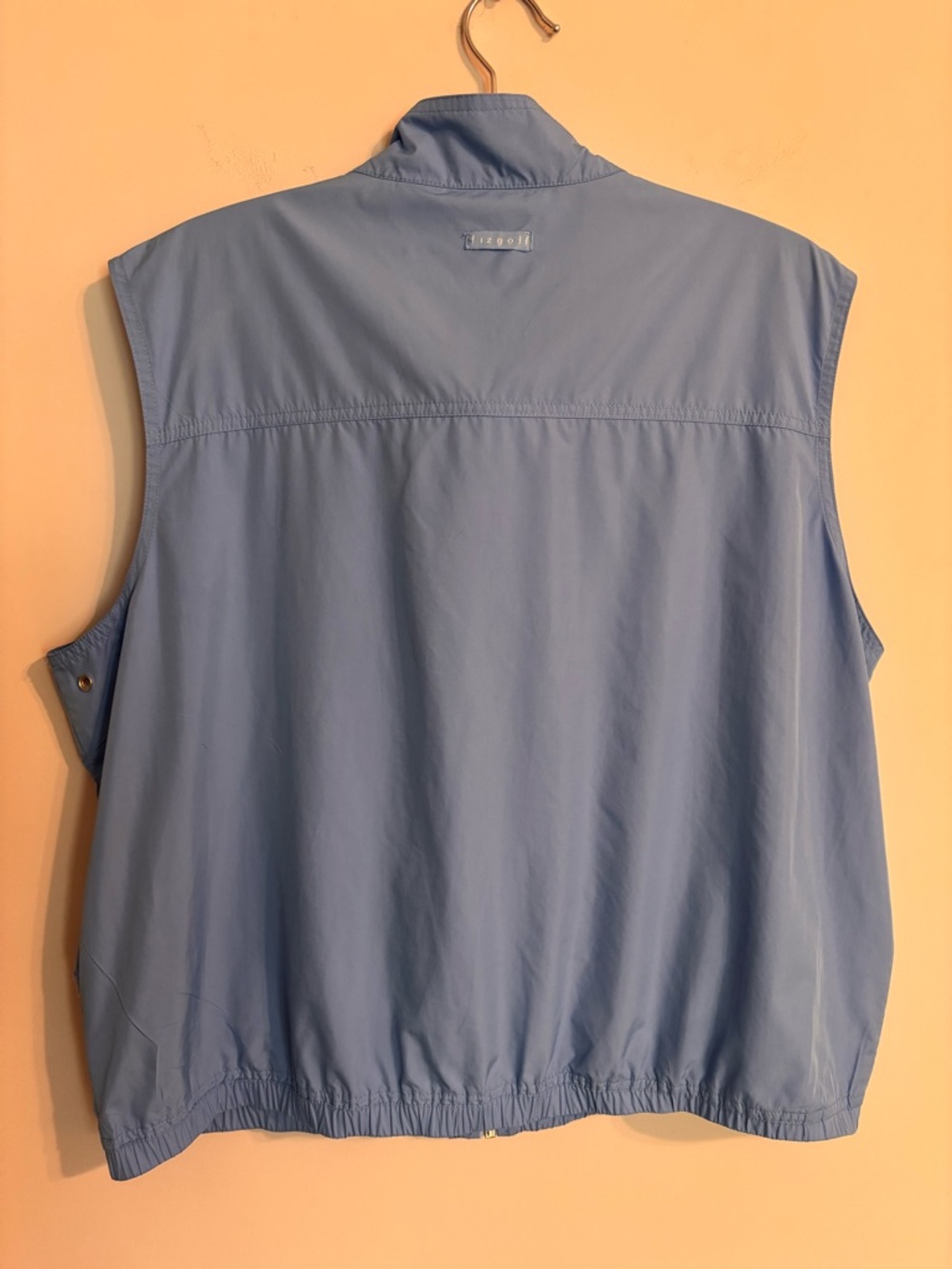 LizGolf light blue windbreaker vest - Picture 2 of 8